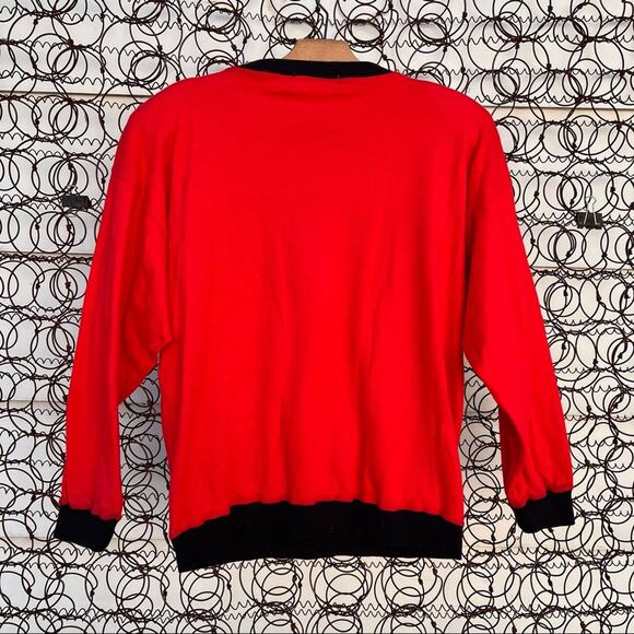 Vintage 90s Marisa Christina holiday Christmas nutcrackers sweatshirt - Picture 3 of 7